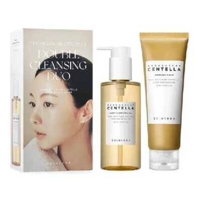 SKIN1004 Промо сет за почистване на лице , Skin1004 Madagascar Centella Double Cleansing Duo Skin Care Set for Facial Cleaning 2pcs