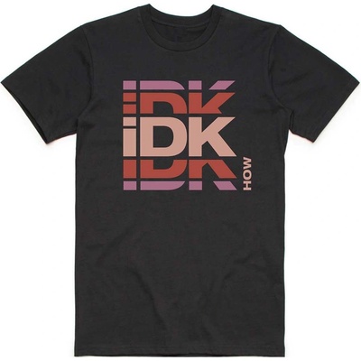 iDKHOW tričko Branded Logo čierne