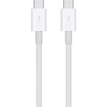 Apple Thunderbolt 3 Cable - тъндърболт 3 (USB-C) кабел за Apple продукти (0.8 m) (бял)