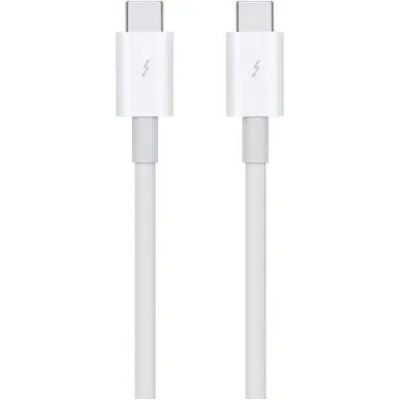 Apple Thunderbolt 3 Cable - тъндърболт 3 (USB-C) кабел за Apple продукти (0.8 m) (бял)