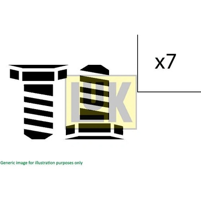 Schaeffler LuK Sada šroubů pro setrvačník LUK (LK 411023810)