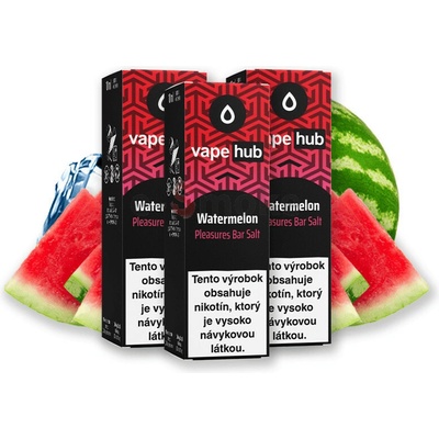 VapeHub Salt Watermelon 3 x 10 ml 20 mg