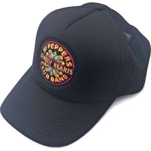 The Beatles Sgt Pepper Drum Шапка с козирка Mesh Black UNI (BEATMBCAP01B)