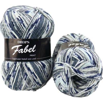 Drops Fabel print 913 zima