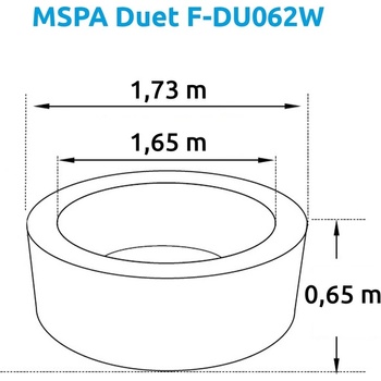 Marimex MSpa Whirlpool Duet F-DU062W 11400273
