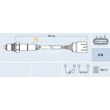 Lambda sonda FAE 77690