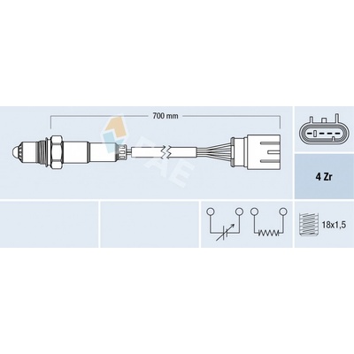 Lambda sonda FAE 77690