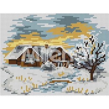 Image 1 of Milena Style Зима - гоблен с щампа с конци Ariadna