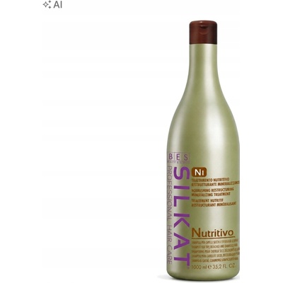 Bes Silkat Nutritivo šampon na poškozené vlasy N1 1000 ml