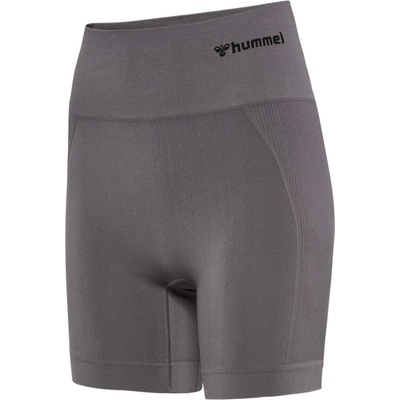 Hummel Tif Seamless Shorts dámské funkční šortky šedá