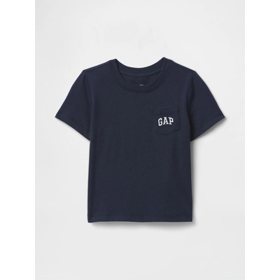 GAP Baby tričko Pocket tmavě modrá