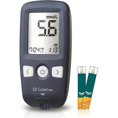 SD Biosensor Codefree set + 10 prúžkov