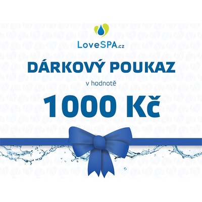 Dárkový poukaz 1000 Kč