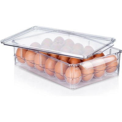 ORION Пластмасова кутия за яйца, 24 отделения (1252)