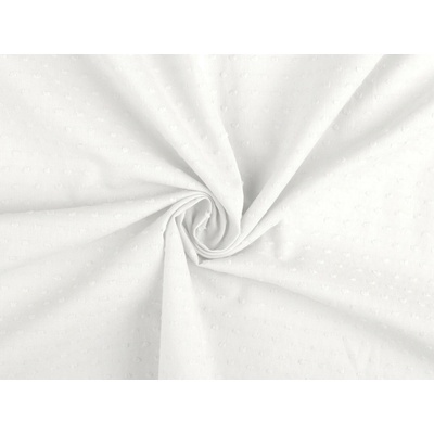 Stoklasa Bavlněná látka / plátno s nopky Balení: 1 m, Varianta: 1 Off White 1 Off White