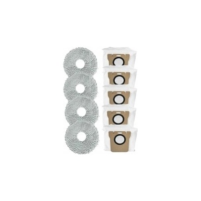 ElektroSkalka Xiaomi Robot Vacuum X10 Plus sáčky a mopovací textilie 5 + 4 ks