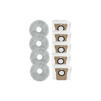 ElektroSkalka Xiaomi Robot Vacuum X10 Plus sáčky a mopovací textilie 5 + 4 ks