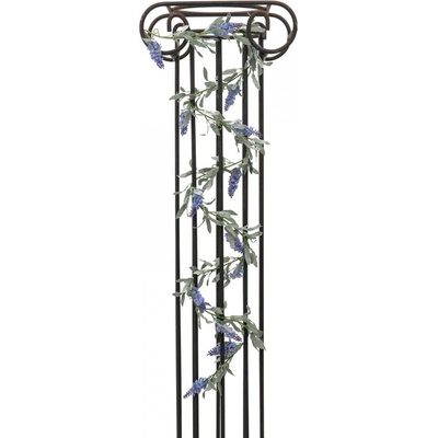 Kvetoucí girlanda, modrá, 180 cm