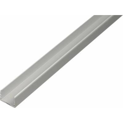 U-profil samosvorný, 22,5 × 22 × 1,8 mm, 2 m, hliník 30890