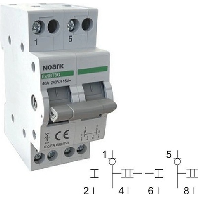 Noark Ex9BT3G 2CO 25A 113922