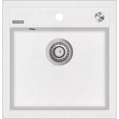 Concept DG00C50WH - Кухненска мивка CUBIS 49 x 51 см, гранит/бяла (CO0051)