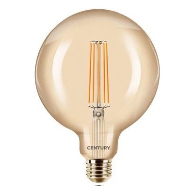Century Filament LED žiarovka E27, 230VAC, 8W, 806lm, 2200K, teplá biela, vláknová