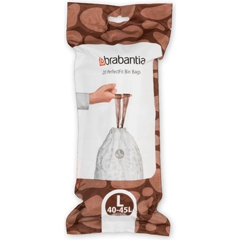 Brabantia Торби за боклук L PERFECTFIT 40-45 л, 20 бр. , Brabantia (BRAB138607)