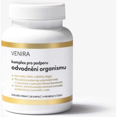 Venira komplex na podporu odvodnenia organizmu 80 kapsúl