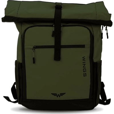 Wings batoh rook tmavě zelený 29 l