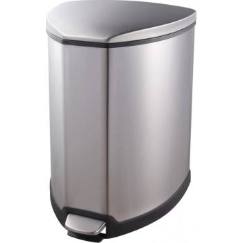 EKO-Europe EKO Кош за отпадъци с педал GRACE - 25 литра - мат (EKO 920925 - Matt s/s)