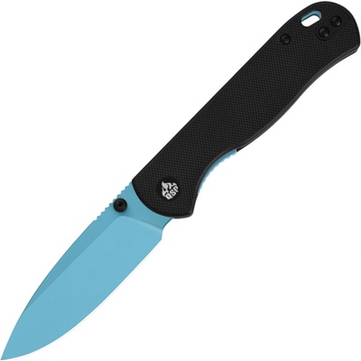 QSP Knife Ferret Nitro V, sky blue, Black G10 QS170-A4