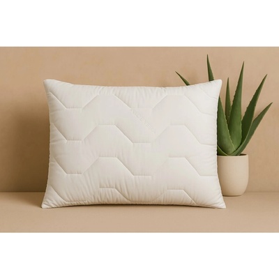 Intermedic SK Luxusný vankúš Aloe Vera hypoalergénny prateľný pre citlivú pokožku a zdravý spánok 40x40
