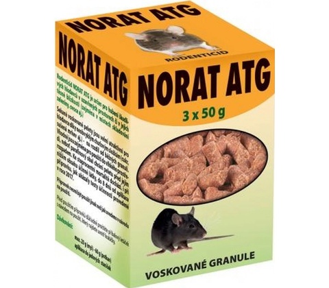 Rodenticid NORAT ATG 3x50g