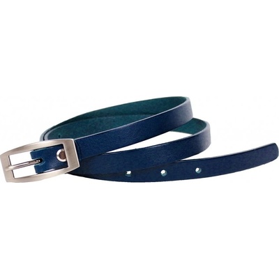 Penny Belts dámský kožený opasek 215-2 modrý