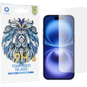 LITO Протектор за iPhone 16 - Lito 2.5D Classic Glass - Прозрачен