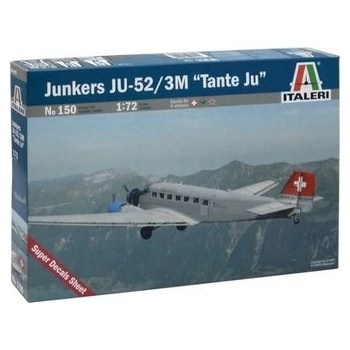 Italeri Italeri: Модел на самолет Junkers JU-52 3/m TAN, 1: 72