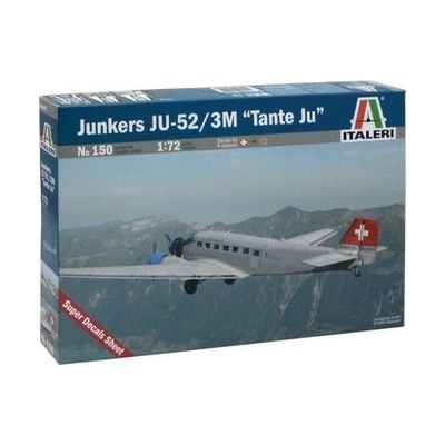 Italeri Italeri: Модел на самолет Junkers JU-52 3/m TAN, 1: 72