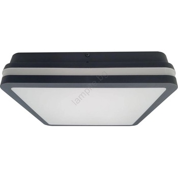 Baterie Centrum LED Плафон за баня със сензор ELLÉ LED/24W/230V 26x26 см IP54 антрацит (BC0680)