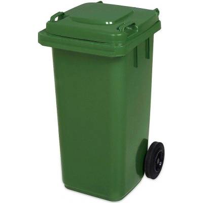 Lobster 106582 Popelnice hranatá 120l PVC-zelená