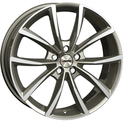 Autec ASTANA 8x19 5x112 ET30 titan silver polished