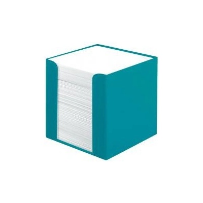 HERLITZ Blok kocka nelepená Herlitz Color Blocking 90x90x90mm karibská tyrkysová (HL015870)