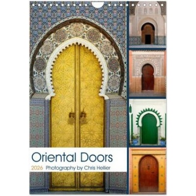 Oriental Doors Wall DIN A4 portrait, CALVENDO 12 Month Wall 2026