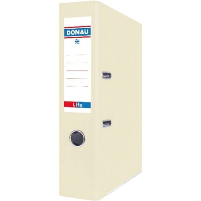 DONAU Органайзер за папки DONAU Life A/4 75 mm PP/картон пастелно жълто U3966001PL-11 (U3966001PL-11)