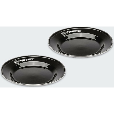 Petromax Smaltované talíře 18 cm ČERNÉ 2 ks