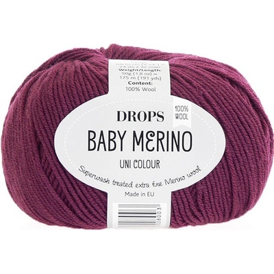 Příze DROPS Baby merino uni color 34 - vřesová