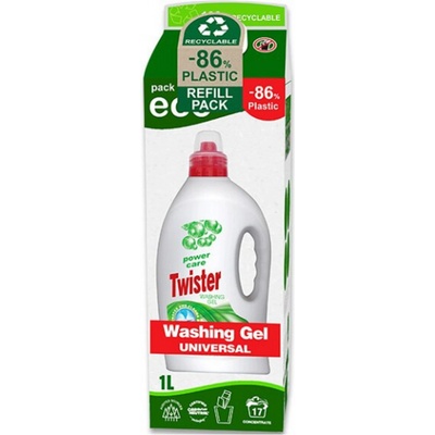 Twister prací gel power care universal 1 l 35 PD