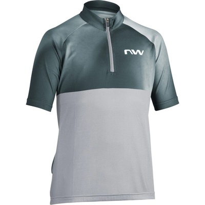 Northwave Force Evo Junior Jersey Short Sleeve Light Grey Detský