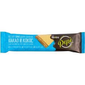 PEPE Be Healthy Vegan Spelt Waffle - Cocoa & Coconut [30 грама] Какао с кокос