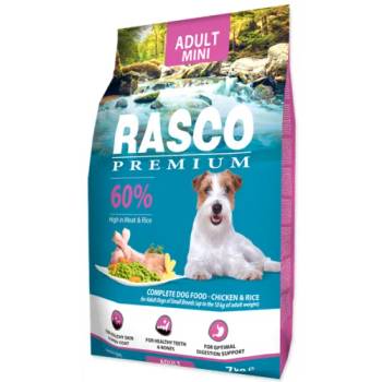 Rasco Premium RASCO Premium Adult Small - Премиум храна с пиле и ориз за пораснали кучата от мини породи, 7 кг, Чехия 1704-10315