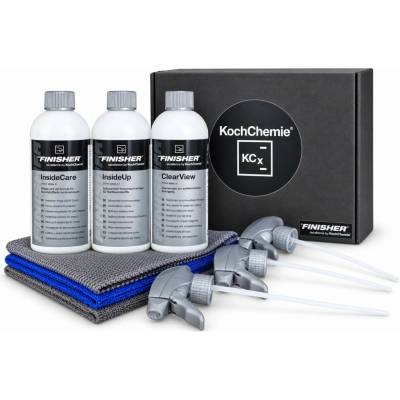 Koch Chemie The Finisher Kompletní sada na čištění a ochranu interiéru 3 x 500 ml + 3 utěrky – Hledejceny.cz